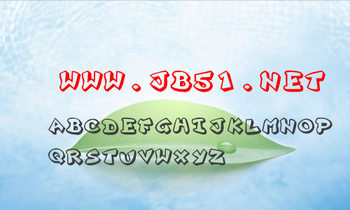 plok字体 英文字体 卡通可爱字体