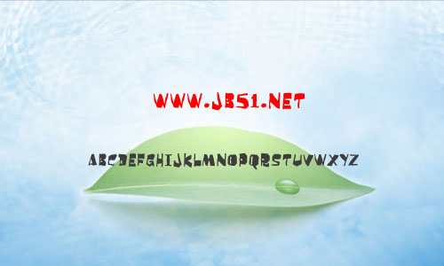 orangutan字体 英文字体 卡通可爱字体