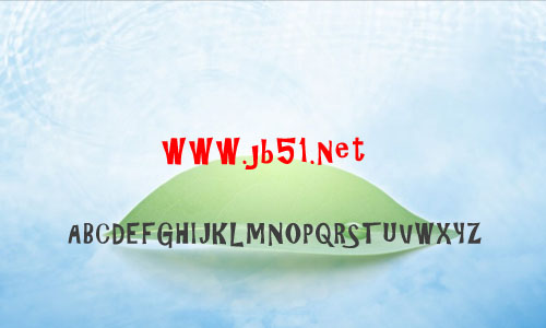 gilligans island字体 英文字体 卡通可爱字体