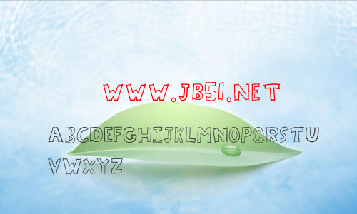 chrysalis字体 英文字体 卡通可爱字体