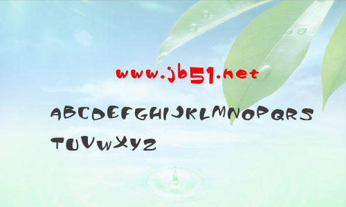 piranha sexual字体 英文字体 卡通可爱字体