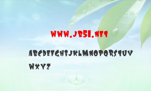 laff riot字体 英文字体 卡通可爱字体