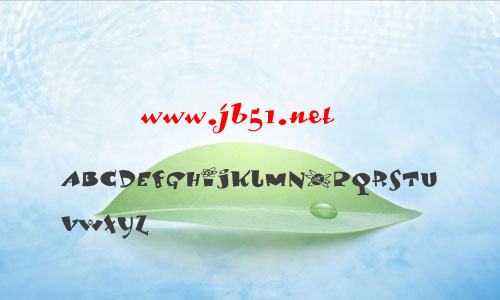 lambada dexter字体 英文字体 卡通可爱字体