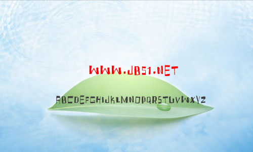 fruity drink字体 英文字体 卡通可爱字体