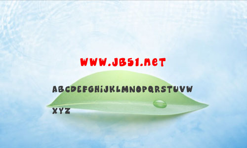 cheeseburger字体 英文字体 卡通可爱字体