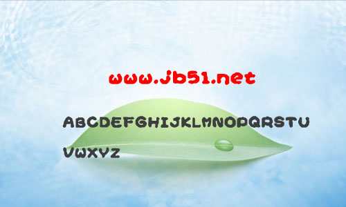 yoshis story字体 英文字体 卡通可爱字体