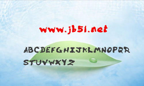 zill spills字体 英文字体 卡通可爱字体