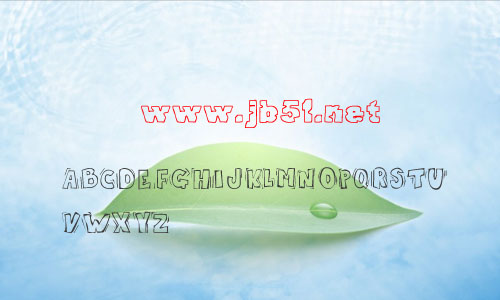 skrotfont字体 英文字体 卡通可爱字体