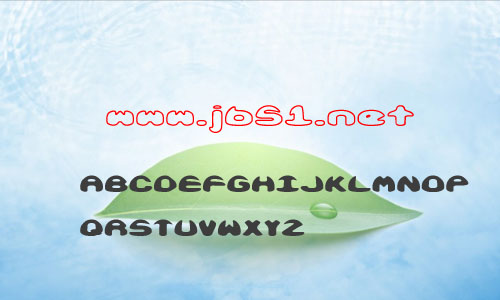 obloquy字体 英文字体 卡通可爱字体