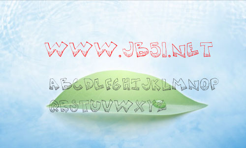 krazy kool字体 英文字体 卡通可爱字体