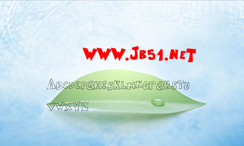 kartoone字体 英文字体 卡通可爱字体