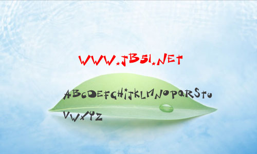 kill switch字体 英文字体 卡通可爱字体