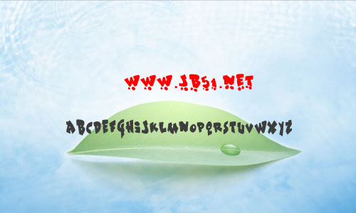 sk8 or dye字体 英文字体 卡通可爱字体