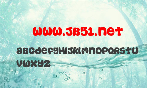 casual字体 英文字体 卡通可爱字体