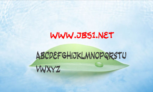 fandango字体 英文字体 动漫字体