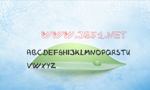 klaus johansen字体 英文字体 动漫字体