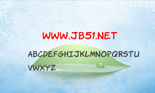 komika hands字体 英文字体 动漫字体