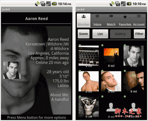 jackd同性恋交友软件 for android v3.0.3a 安卓版