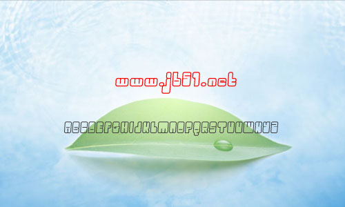 Groovy/oggle字体 英文字体 常规字体