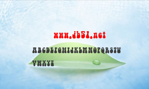 Groovy/bell bottom laser字体 英文字体 常规字体