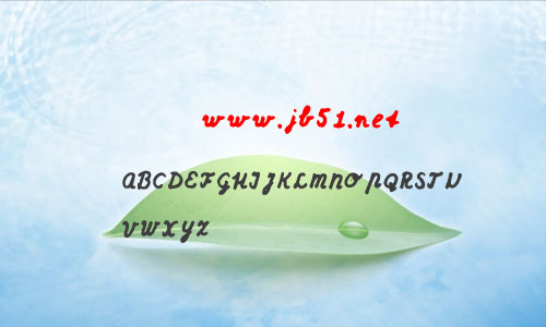 Dutchschoolwriting字体 英文字体