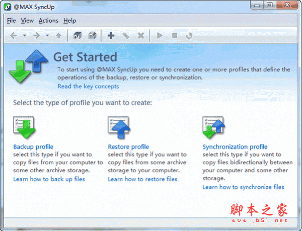 数据同步备份软件(MAX SyncUp) 6.1.500 英文免费安装版