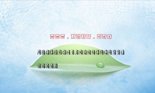 Toasty字体 英文字体 带方框的字体