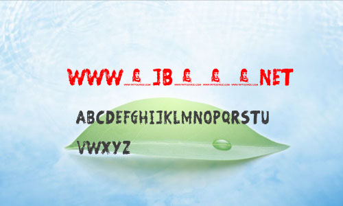 Beware字体 英文字体