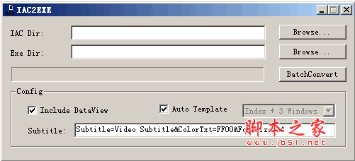 IAC2Exe 视频格式转换器 v1.0 免费绿色版 