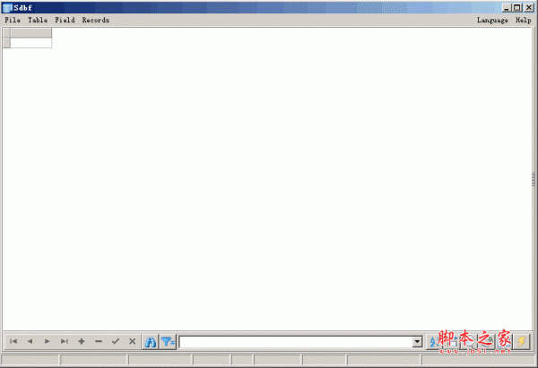 Sdbf (dbf阅读器) v4.6 免费绿色版