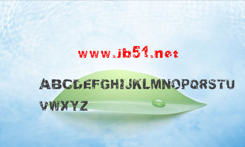 SoulMission字体 喷墨磨砂英文字体