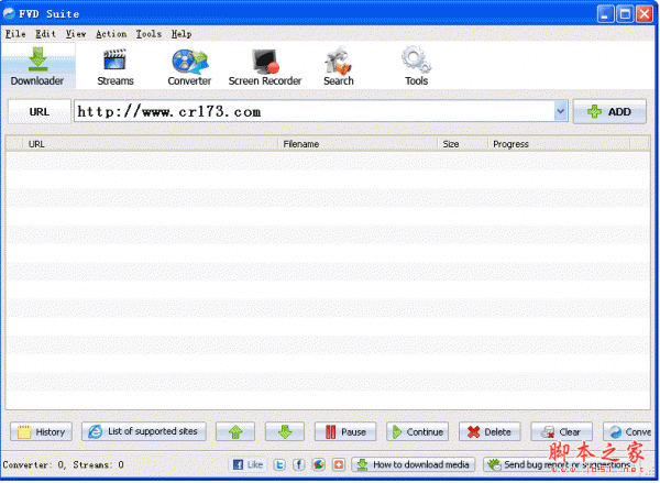 视频下载工具套装(FVD Suite) v3.0.3 免费英文安装版