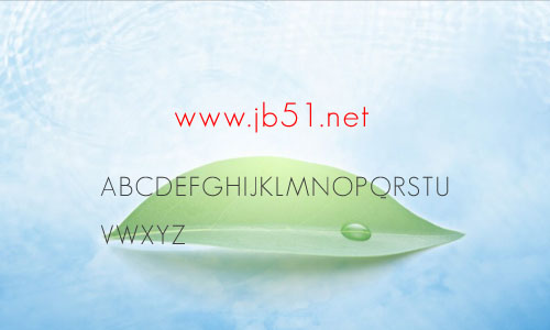 Geosans字体 线条英文字体