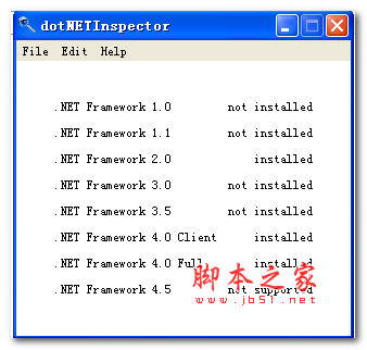 dotNETInspector （检测net framework版本) v1.5.0 绿色版