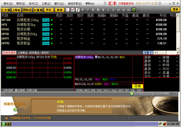 汇丰贵金属看盘软件 v7.05.10.50 中文官方安装版