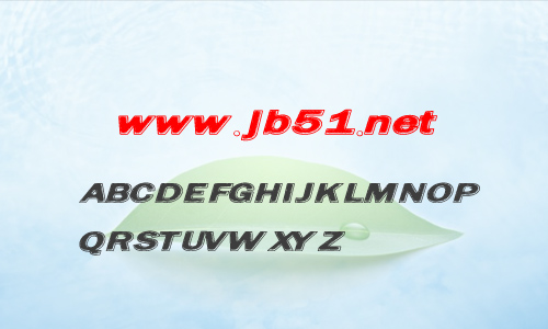 FriedBread字体 英文字体