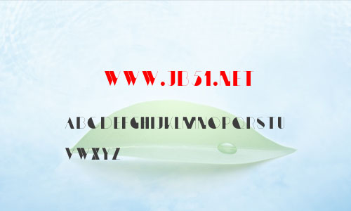 Kaiju字体 半粗半细英文字体