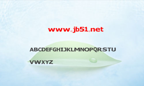 BadLuck字体 恐怖裂痕英文字体