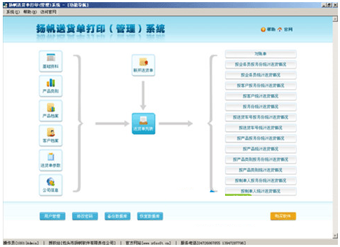 扬帆送货单打印系统(送货单打印软件) V2014版 中文官方安装版