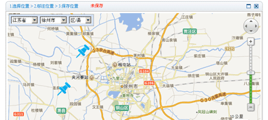 js腾讯地图api获取坐标定位地理位置特效