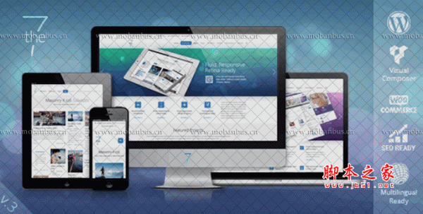 WordPress IOS7风格主题 The7 v1.0