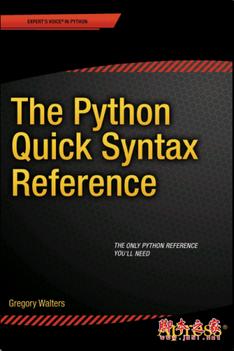 The Python Quick Syntax Reference 英文PDF扫描版
