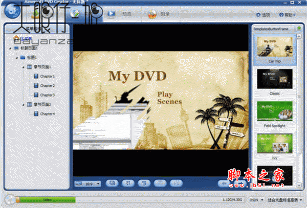 DVD制作刻录软件(Aimersoft DVD Creator) v3.0.0.8 汉化特别版