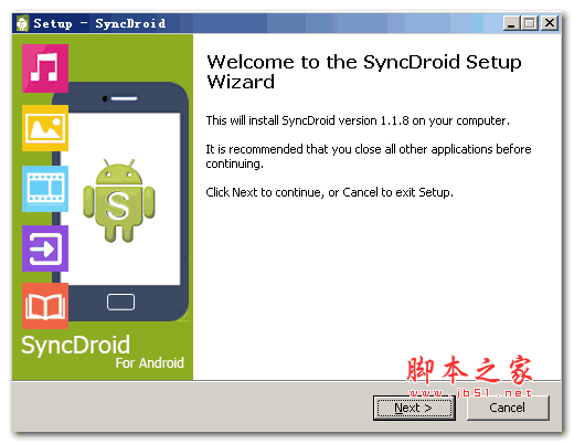 SyncDroid(安卓数据备份软件) 1.2.4 中文免费安装版