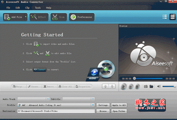 音乐格式转换工具 Aiseesoft Audio Converter v9.2.30 免费安装版(附图文教程)