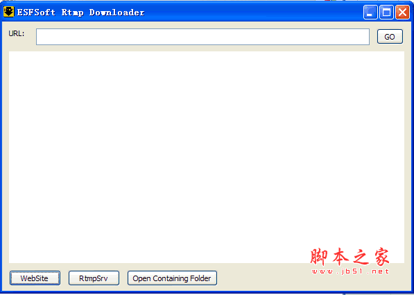 RTMP流视频下载器(ESFSoft Rtmp Downloader) v1.0.0.1 绿色版