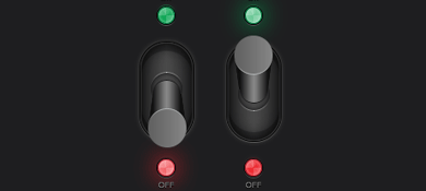 CSS3实现的滑杆开关切换按钮动画
