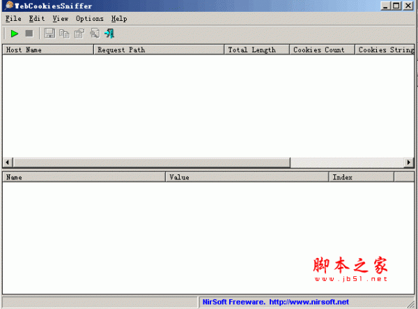 WebCookiesSniffer(cookie捕获及分析程序) 1.27 英文绿色免费版