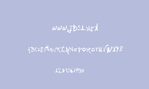 Vtks Grungy字体 英文字体