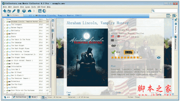 Movie Collector(电影收藏管理) v19.1.3 英文安装免费版